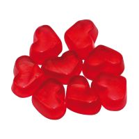 20 g HARIBO rote Mini-Herzen Fruchtgummi im Werbetütchen mit Logodruck Bild 2