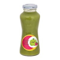 200 ml Smoothie Kiwi Spinat Gurke Limette mit Werbeetikett Bild 1