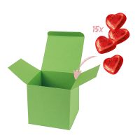 Lindt Herzchen in Color-Box mit Werbeanbringung Bild 3