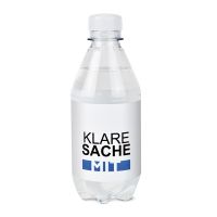 330 ml Promo Wasser Spritzig mit Logodruck Bild 2