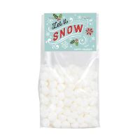 50 g Schaumgebäck Sweet SnowFlakes mit Werbereiter Bild 2