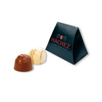 21 g HACHEZ Pralinen-Minipack mit Werbedruck Bild 1