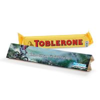 Toblerone Riegel in Werbekartonage mit Logodruck Bild 1