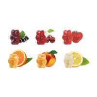 15 g Tetraeder Fruchtgummi Fruchtsaftqualität mit Logodruck Bild 3