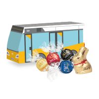 Oster Bus Lindt Schokoladenmischung mit Werbedruck Bild 1