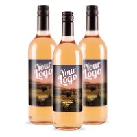 0,75 l Vin De France Rosé mit Werbeetikett Bild 1