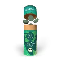 Bio Grüne Minze TeaBlobs in Eco Pappdose mit Werbeanbringung Bild 2