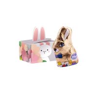 Klett Osterhase in Mini Geschenkbox mit Hasenohren und Werbedruck Bild 1