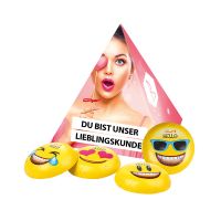 35 g Lindt HELLO Mini Emoti in Werbe-Pyramide mit Logodruck Bild 2