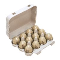 Lindt Mandorla 12er-Set in Eierverpackung mit Werbeanbringung Bild 1