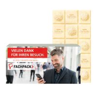 90 g Ferrero Raffaello Schokoladentafel im Werbeschuber mit Werbedruck Bild 3
