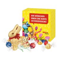 195 g Lindt Schokoladen Oster-Überraschungspräsent mit Werbedruck Bild 1