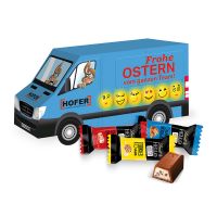 3D Oster Transporter Lindt HELLO Mini Sticks mit Werbebedruckung Bild 3