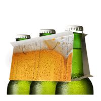 Edel-Pils Premium-Bier mit Werbeeetikett Bild 3
