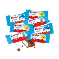 30 g Kinder Schokolade Mini mit Holzmalstifte und Ausmalbogen mit Logodruck Bild 2