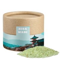 50 g Japanisches Wasabisalz in biologisch abbaubarer Pappdose mit Werbeetikett Bild 1