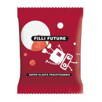 10 g HARIBO rote Mini-Herzen Fruchtgummi im Werbetütchen mit Logodruck Bild 1