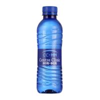 330 ml  Blaue Wasserflasche mit Logodruck Bild 1