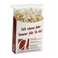 40 g süßes Popcorn to go in Box mit Werbedruck Bild 1