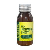60 ml Bio Ingwer-Shot Classic in Glasfläschchen mit Werbeetikett Bild 4
