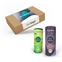 TeaBlob Geschenk-Set mit 2 Eco Pappdosen und Werbeanbringung Bild 3