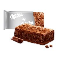 Milka Choco Brownie in Werbekartonage mit Logodruck Bild 3