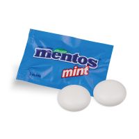 Werbekarte Mentos Mint mit Werbedruck Bild 3