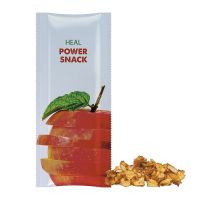 15 g Bio Apfelwürfel im Stickpack mit Werbedruck Bild 1