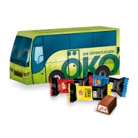 Oster Bus Lindt HELLO Mini Sticks mit Werbedruck Bild 1