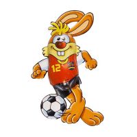 Schokoladen Fußball-Bunny Bild 3