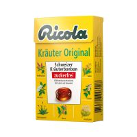 50 g Ricola Kräuterbonbons Kräuter Original im Werbeschuber Bild 2