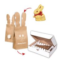 Mailingbox Bunny Bag Lindt Bunny mit Werbeanbringung Bild 1