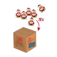 Mini-Cargo Schoko-Weihnachtswichtel mit Werbeanbringung Bild 1