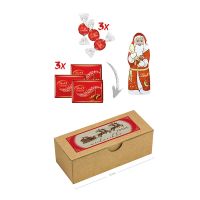 Lindt Mini X-Mas Geschenkbox mit Werbeanbringung Bild 1