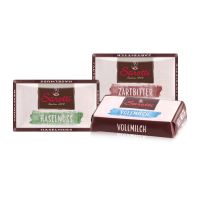 28 g Sarotti-Schokoladentäfelchen in Präsentbox mit Werbedruck Bild 2