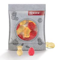 10 g Fruchtgummi Minitüte Sonderformen mit Logodruck Bild 2