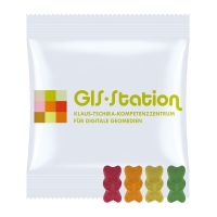 10 g Bio Gummibärchen ohne Gelantine im Werbetütchen mit Logodruck Bild 1