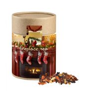150 g Kaminfeuer Tee in kompostierbarer Pappdose mit Werbeetikett Bild 1
