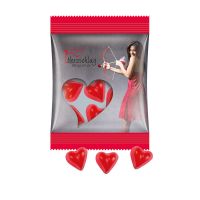 15 g Trolli Fruchtgummi Herzen im Werbetütchen mit Logodruck Bild 1