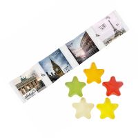 4er HARIBO Mini-Sterne Fruchtgummi Kettenbeutel mit Werbebedruckung Bild 1