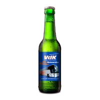 Helles Premium-Bier mit Werbeeetikett Bild 2