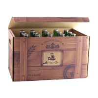 Helles Premium-Bier mit Werbeeetikett Bild 3