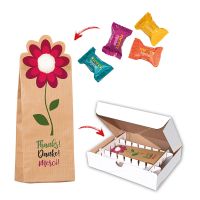 Mailingbox Flower Bag 'Danke' mit Merci mit Werbeanbringung Bild 1