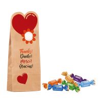 Happy Bag 'Danke' mit Merci und Werbedruck Bild 1