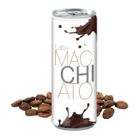 Werbegetränk Latte Macchiato mit Logodruck Bild 1