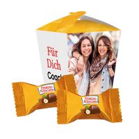 2er Ferrero Küsschen in Präsentverpackung mit Werbedruck Bild 2