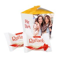 2er Ferrero Raffaello in Präsentverpackung mit Werbedruck Bild 2