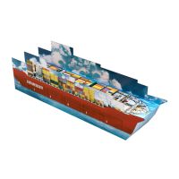 3D Adventskalender Containerschiff individuell bedruckt Bild 4