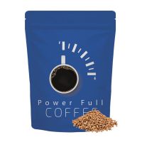 35 g Bio Instant Kaffee in Doypack mit rundum Werbedruck Bild 1