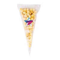 35 g salziges Popcorn in der Tüte mit Werbe-Etikett Bild 1